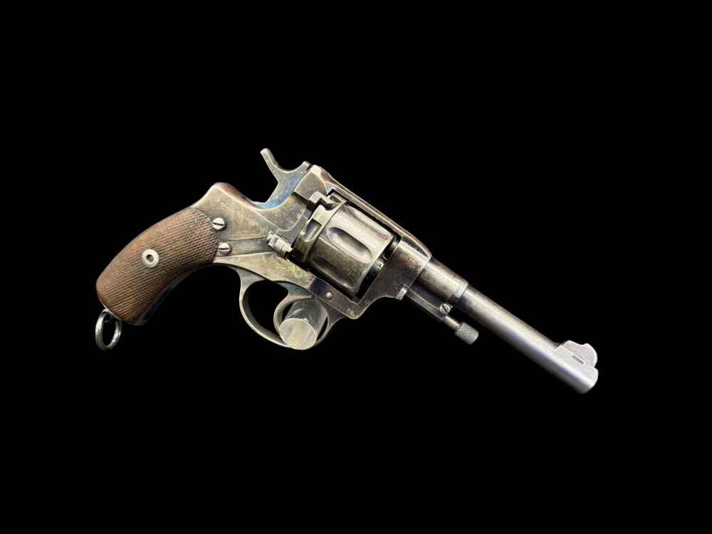 ORIGINAL FINISH, 1930 RUSSIAN TULA M1895 REVOLVER RIG 7.62x38 NON IMPORT -img-21