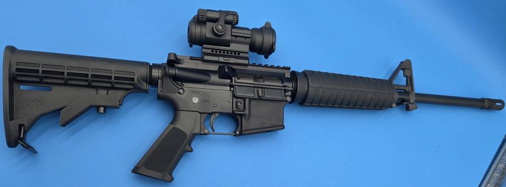 CMMG MK9 Resolute 9mm AR9 16" Wilson barrel Aimpoint pro red dot QRP2 mount-img-0