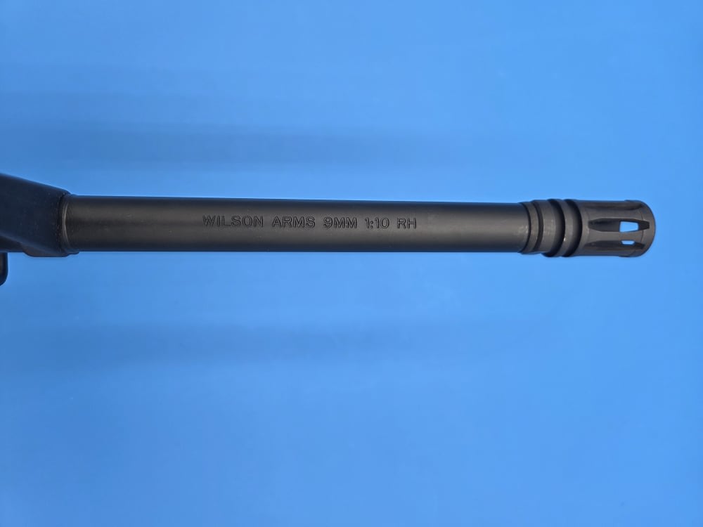 CMMG MK9 Resolute 9mm AR9 16" Wilson barrel Aimpoint pro red dot QRP2 mount-img-7