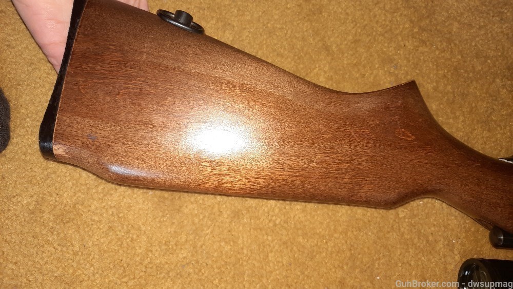 Glenfield model 25 22lr bolt action rifle with bushnell sportview scope-img-4