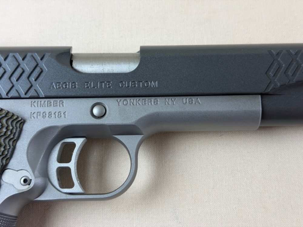 Kimber 1911 Aegis Elite Custom 9mm Para 5" Two Tone-img-19