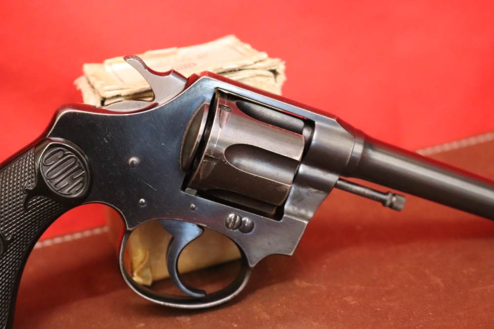 1920 Colt Police Positive ORIGINAL FINISH Four 4 Inch PREWAR Carry! 38 S&W-img-8