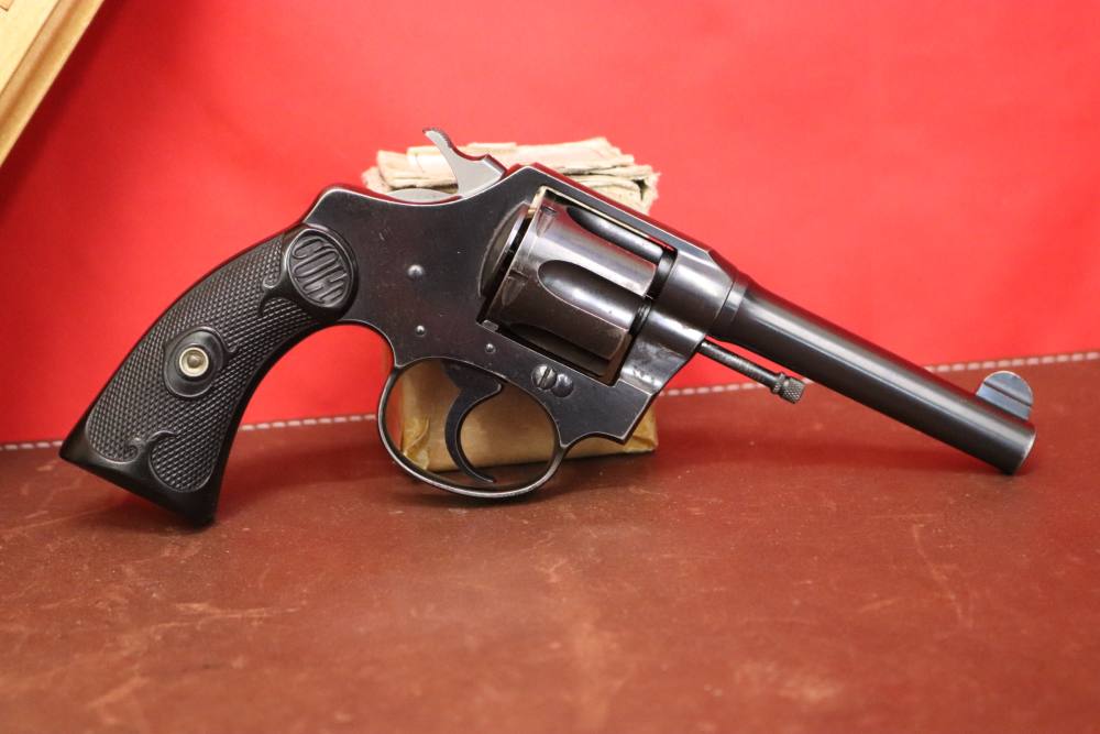 1920 Colt Police Positive ORIGINAL FINISH Four 4 Inch PREWAR Carry! 38 S&W-img-6