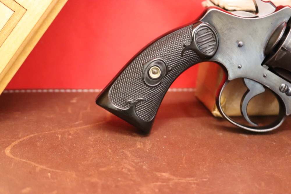 1920 Colt Police Positive ORIGINAL FINISH Four 4 Inch PREWAR Carry! 38 S&W-img-9