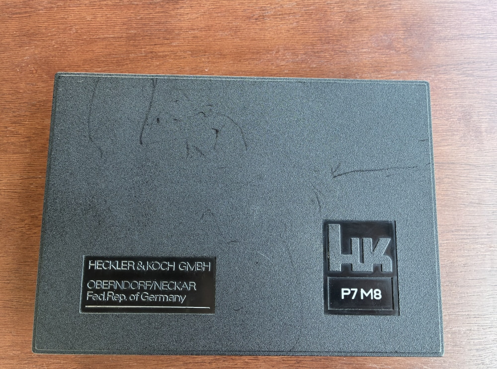 HK P7M8 never fired.Plumb colored slide.-img-6