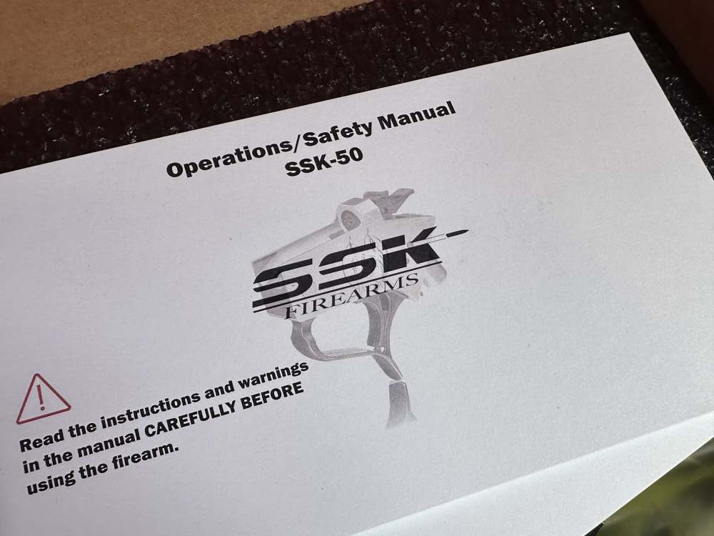 SSK-50 Flat Side Stainless Thompson Contender Frame Receiver Rifle Pistol-img-2