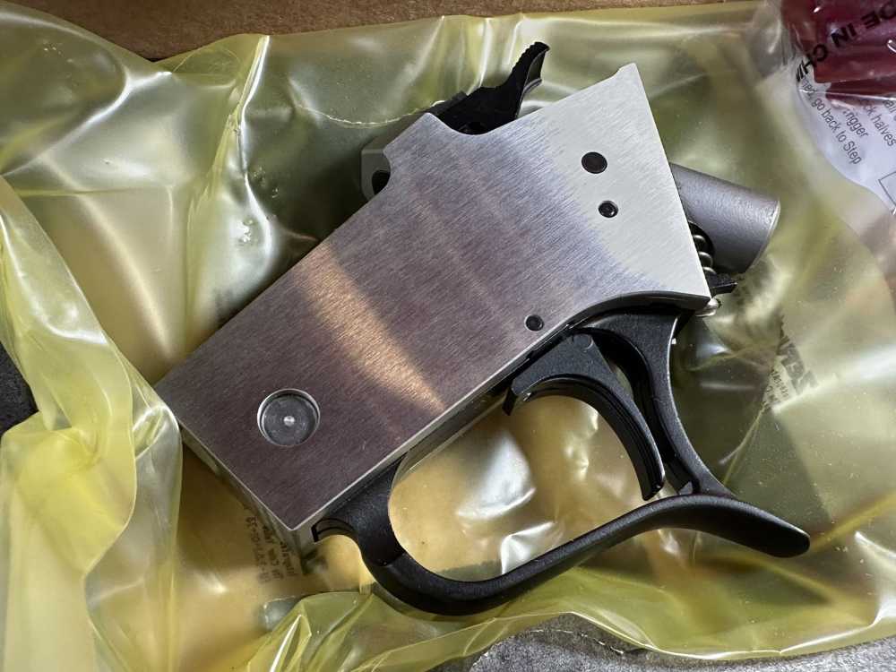 SSK-50 Flat Side Stainless Thompson Contender Frame Receiver Rifle Pistol-img-1