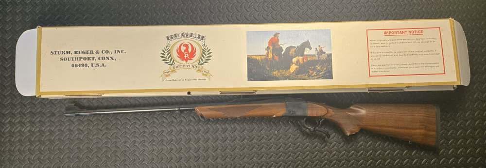 Like new no reserve Ruger No. 1 300 Win Mag falling block-img-0
