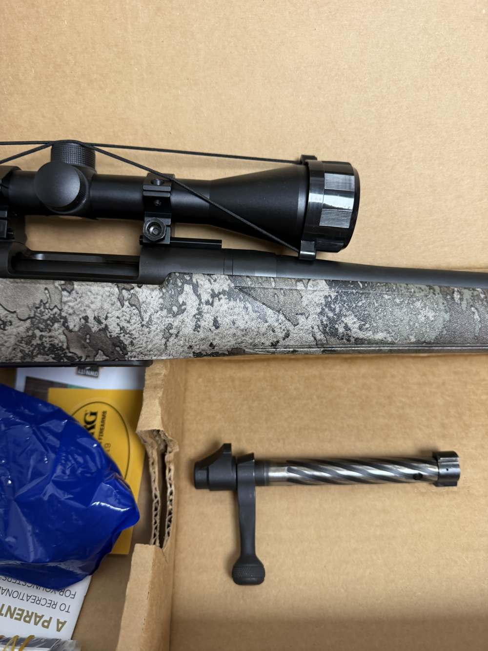 Mossberg Patriot Super Bantam, 243 Win, 20", Camo Finish, 5 Rds-img-8