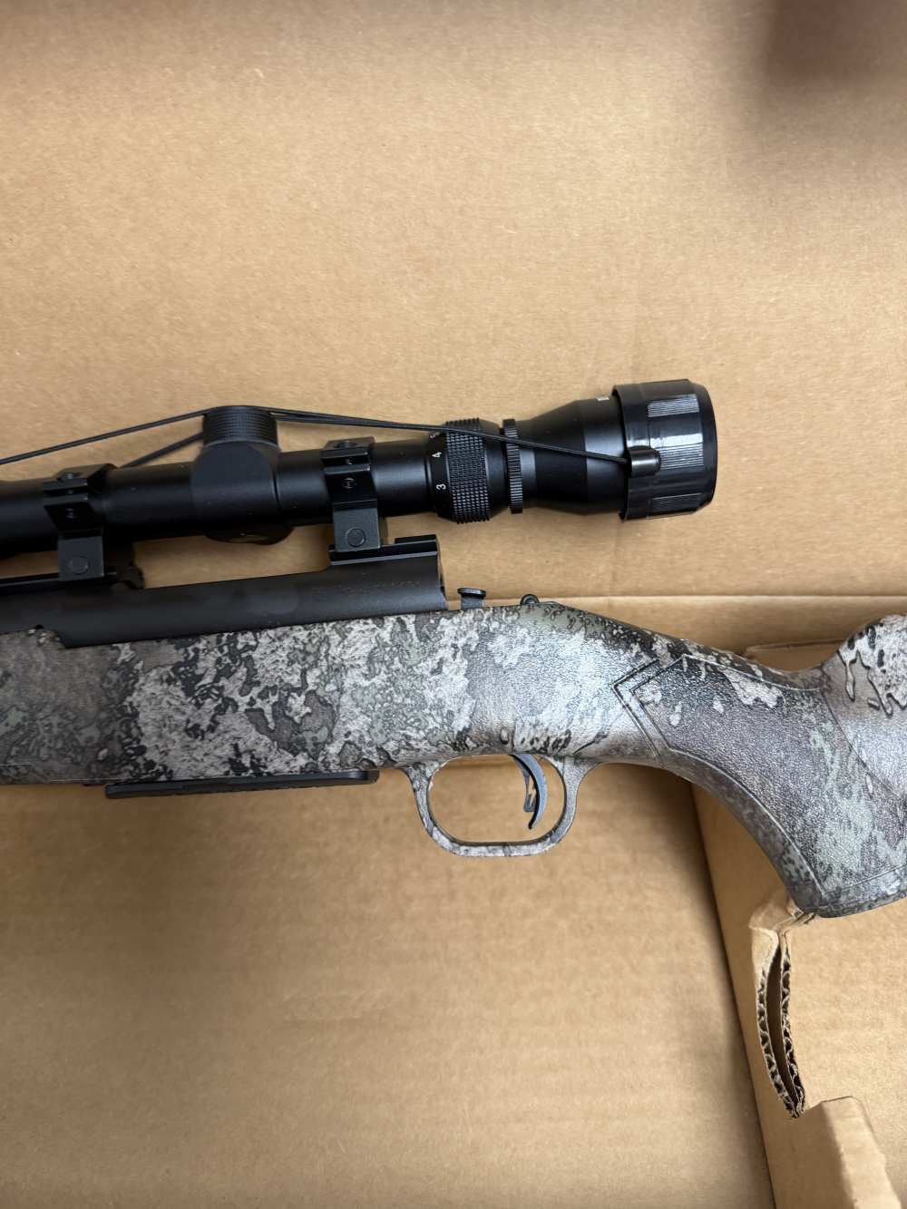 Mossberg Patriot Super Bantam, 243 Win, 20", Camo Finish, 5 Rds-img-2