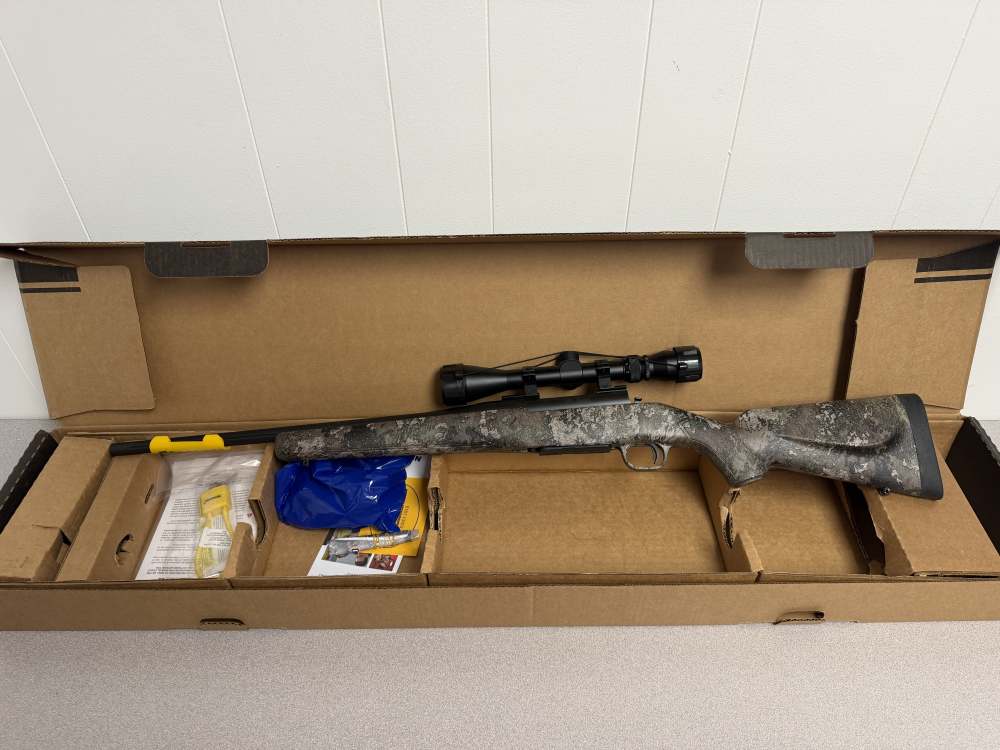 Mossberg Patriot Super Bantam, 243 Win, 20", Camo Finish, 5 Rds-img-0