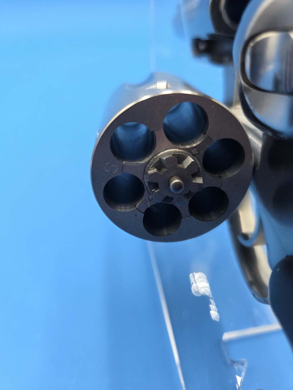 Ruger Police Service Six revolver stainless 4" barrel-img-4