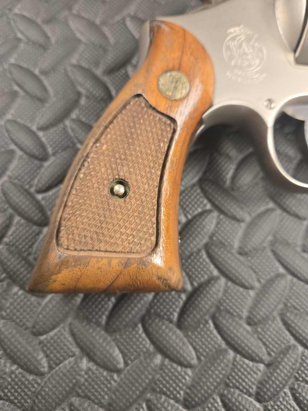 No Reserve Smith & Wesson S&W Model 58 Nickel finish-img-6