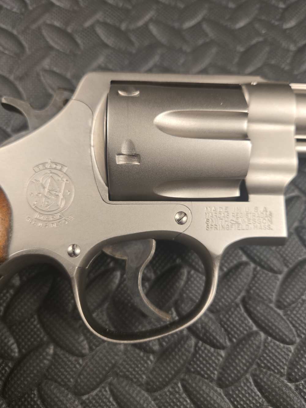 No Reserve Smith & Wesson S&W Model 58 Nickel finish-img-7