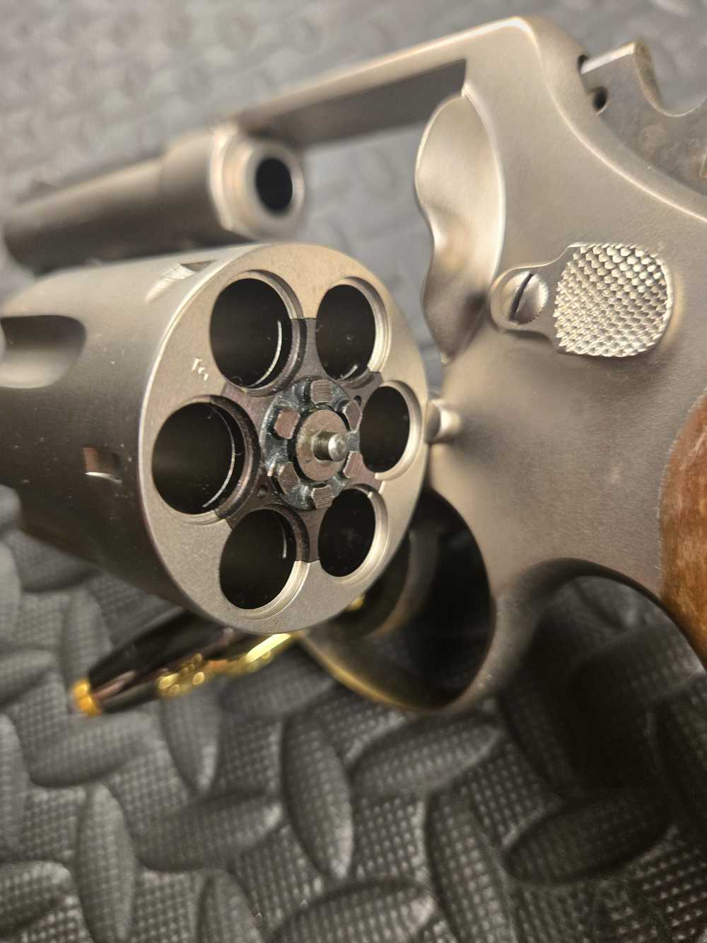 No Reserve Smith & Wesson S&W Model 58 Nickel finish-img-15