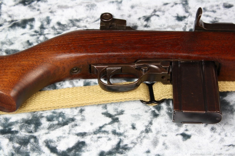 RARE IBM Corp US ARMY M1 Carbine WW2 WWII USGI .30 Carbine 10-43 1943-img-9