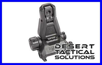 Magpul MBUS Pro Rear Flip Up Sight Black-img-0