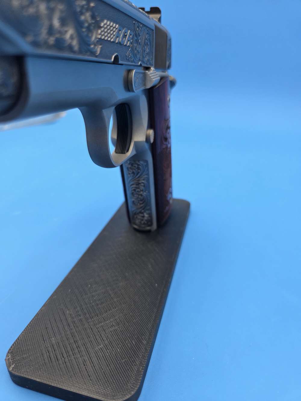 Colt 1911 45 ACP Altamont engraving Nascar RCR & CSF 1 OF 1-img-11
