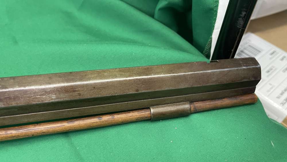Unknown Make .36cal Muzzle loader J. Golcher Lock 35" Barrel-img-8