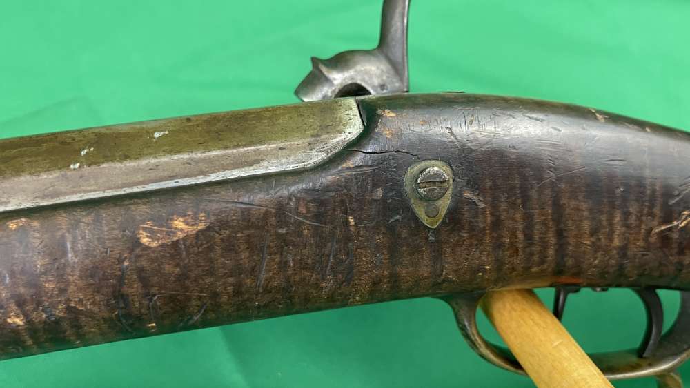 Unknown Make .36cal Muzzle loader J. Golcher Lock 35" Barrel-img-23