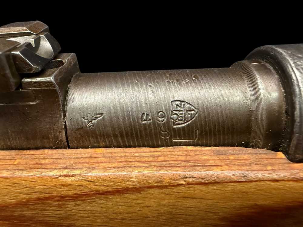 HOLY GRAIL, GERMAN NAZl WWII 1945 STEYR BNZ45 K98 RARE “S” BLOCK BNZ 45-img-16