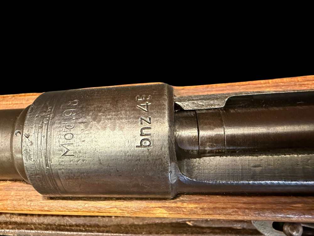 HOLY GRAIL, GERMAN NAZl WWII 1945 STEYR BNZ45 K98 RARE “S” BLOCK BNZ 45-img-20