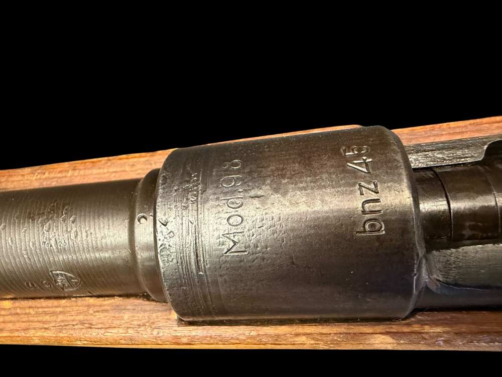 HOLY GRAIL, GERMAN NAZl WWII 1945 STEYR BNZ45 K98 RARE “S” BLOCK BNZ 45-img-21