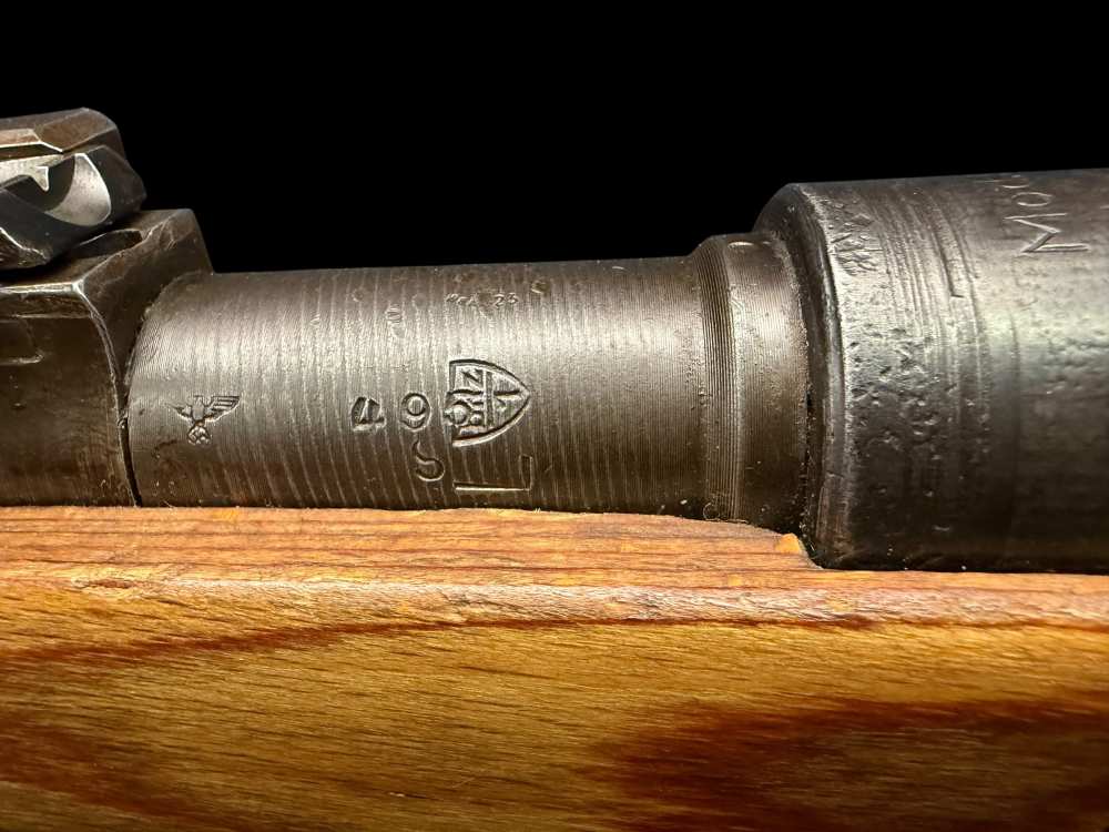 HOLY GRAIL, GERMAN NAZl WWII 1945 STEYR BNZ45 K98 RARE “S” BLOCK BNZ 45-img-17