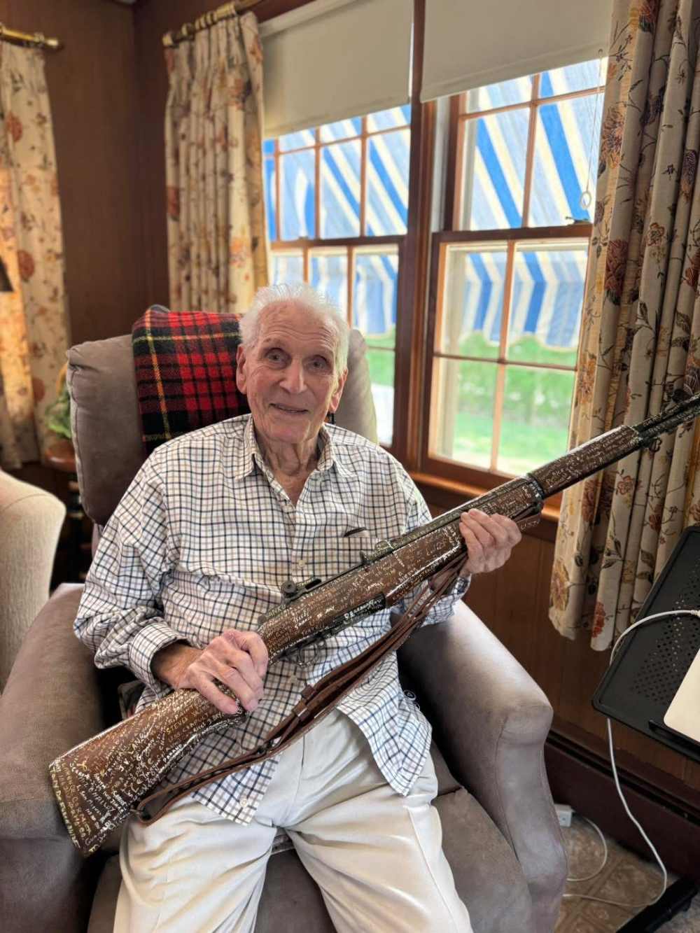 M1 GARAND SPRINGFIELD 1955 CMP SERVICE J.L.G. GORGEOUS U.S. BATTLE RIFLE M1-img-131