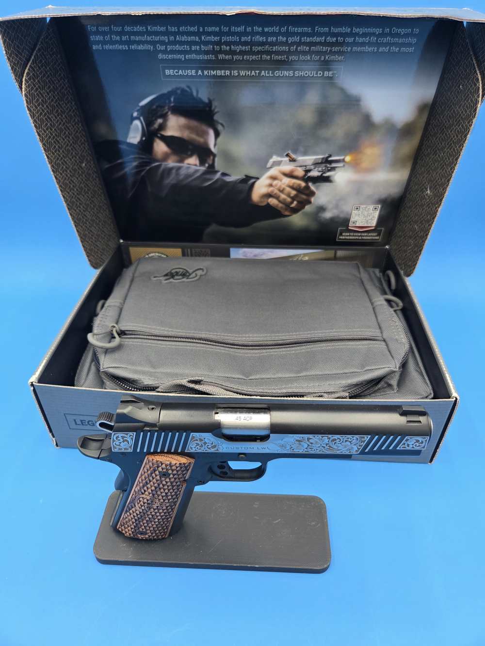 kimber 1911 LW custom 45 ACP -img-7