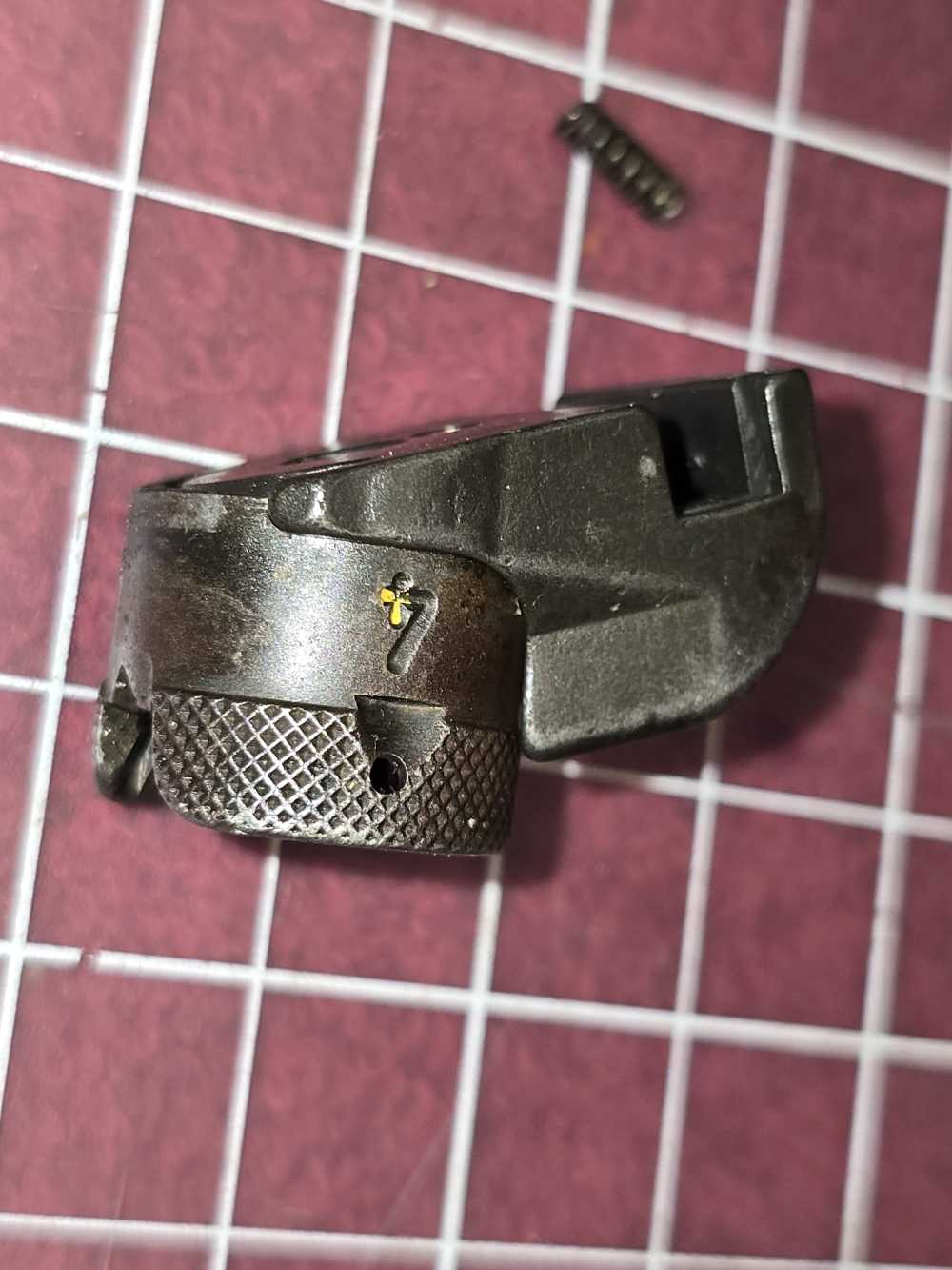H&K MP5 9MM Rear Sight & Spring -img-1