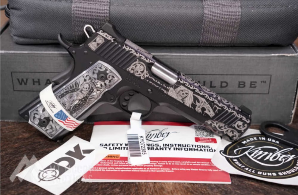 Kimber Custom LW Liberty .45 ACP 1911 "La Santa Muerte"-img-0