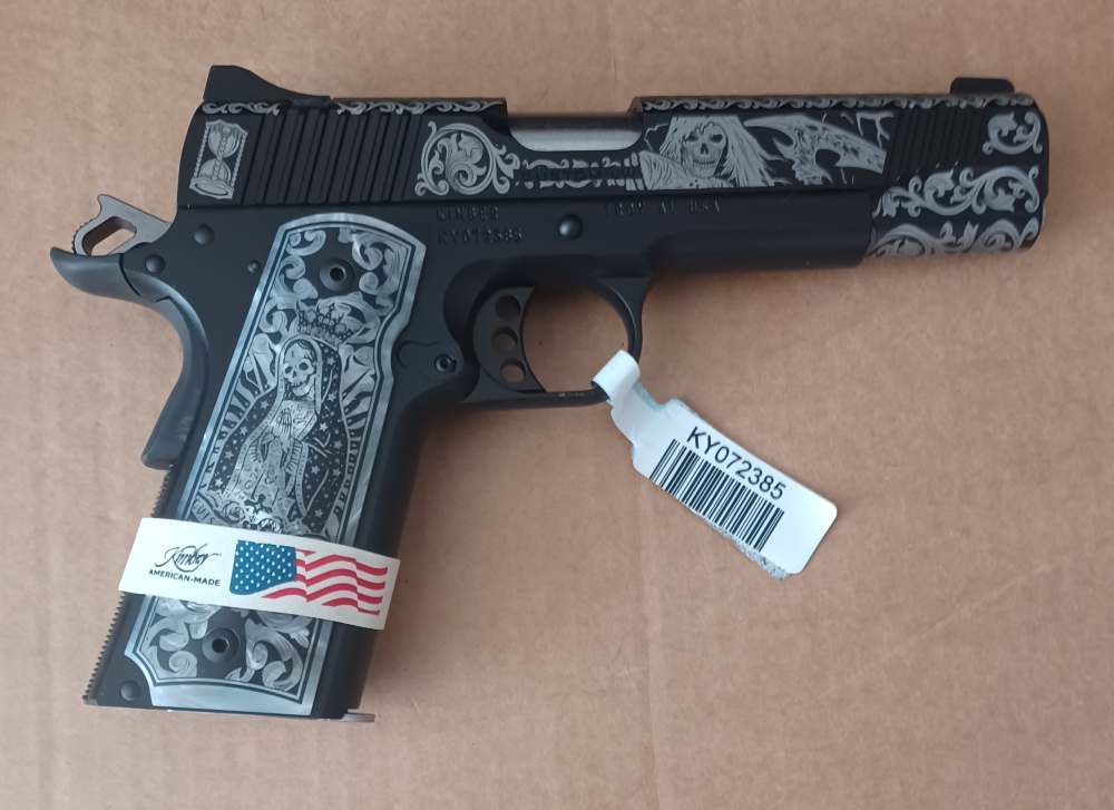 Kimber Custom LW Liberty .45 ACP 1911 "La Santa Muerte"-img-2