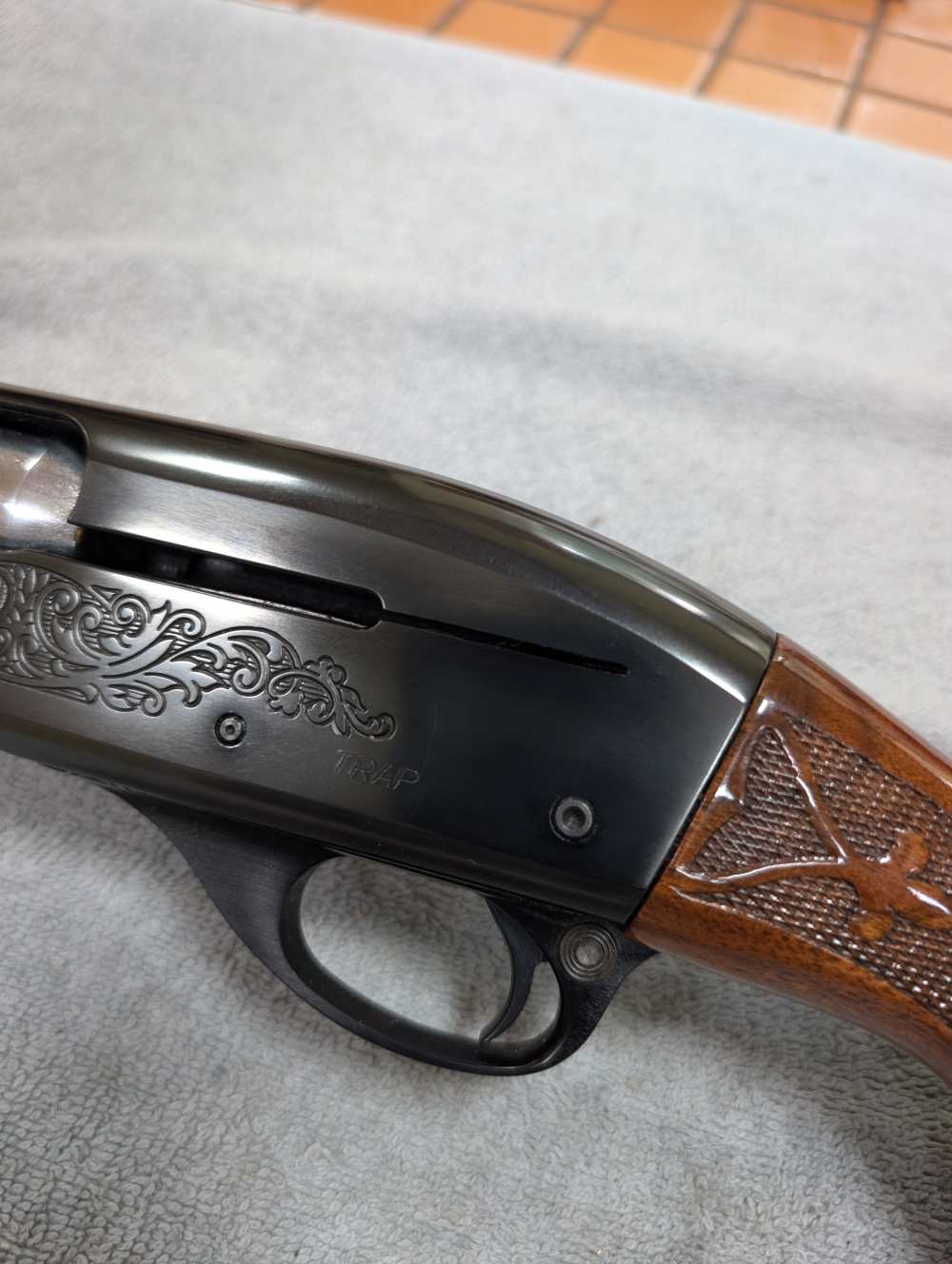 Spectacular Remington 1100 12 ga Trap left hand LH-img-66