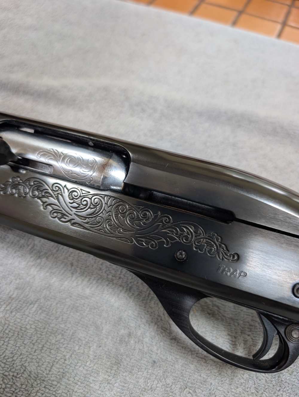Spectacular Remington 1100 12 ga Trap left hand LH-img-67