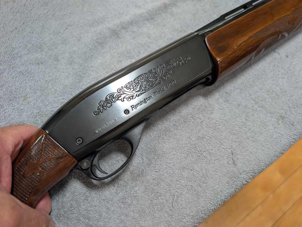 Spectacular Remington 1100 12 ga Trap left hand LH-img-53