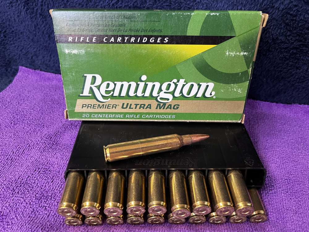 20 Rounds of NEW PREMIER REMINGTON .300 ULTRA MAG Ammo - NO RESERVE-img-1