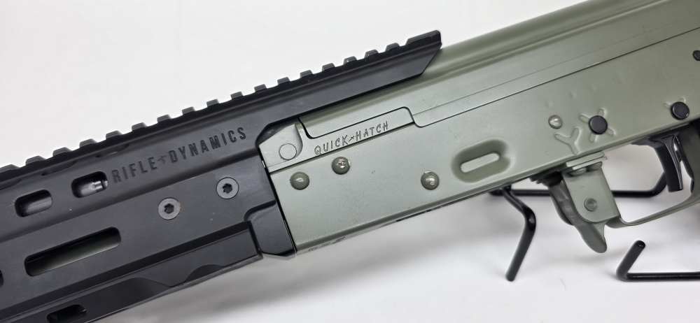 Rifle Dynamics Quickhatch 5.45x39 OD Green 9" Barrel w/ SureFire 3 Prong-img-4