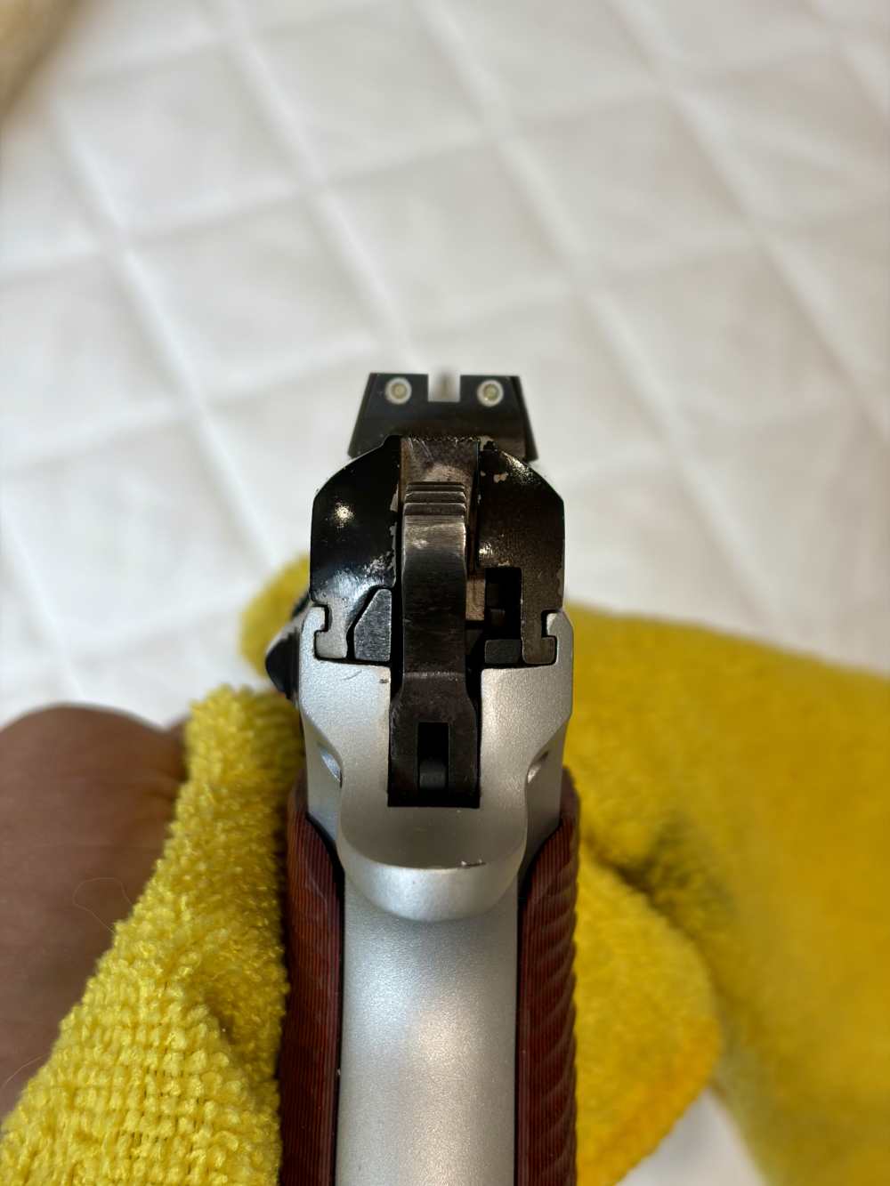 Custom CZ-75 compact CZ75 two-tone Night Sights 9mm 15rd Cerakote-img-9