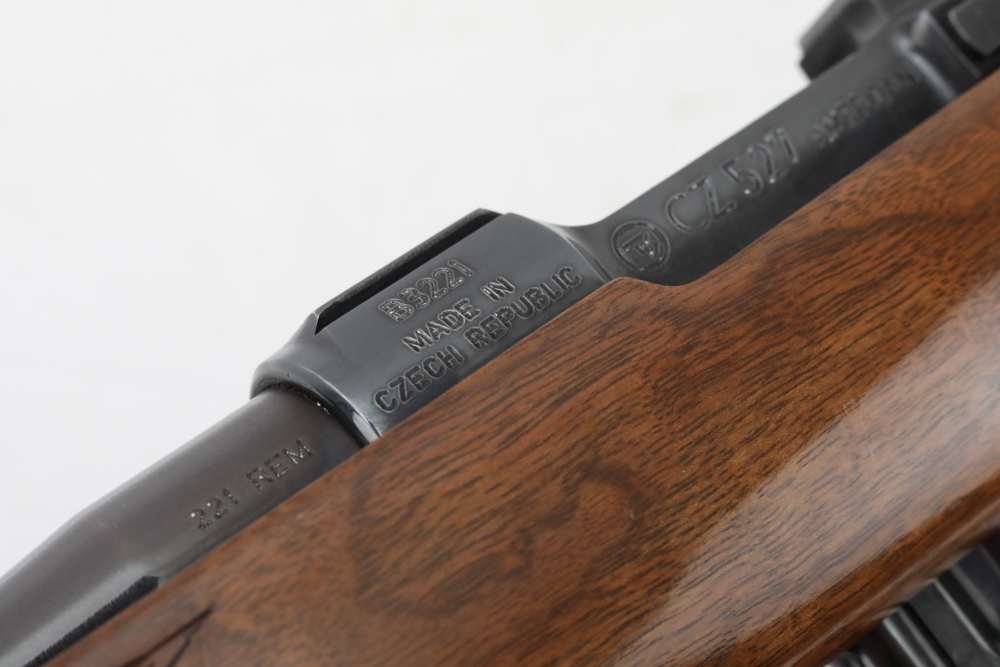CZ 527 American .221 Rem Fireball - ser # B3221! NICE! pretty wood! NR!-img-12