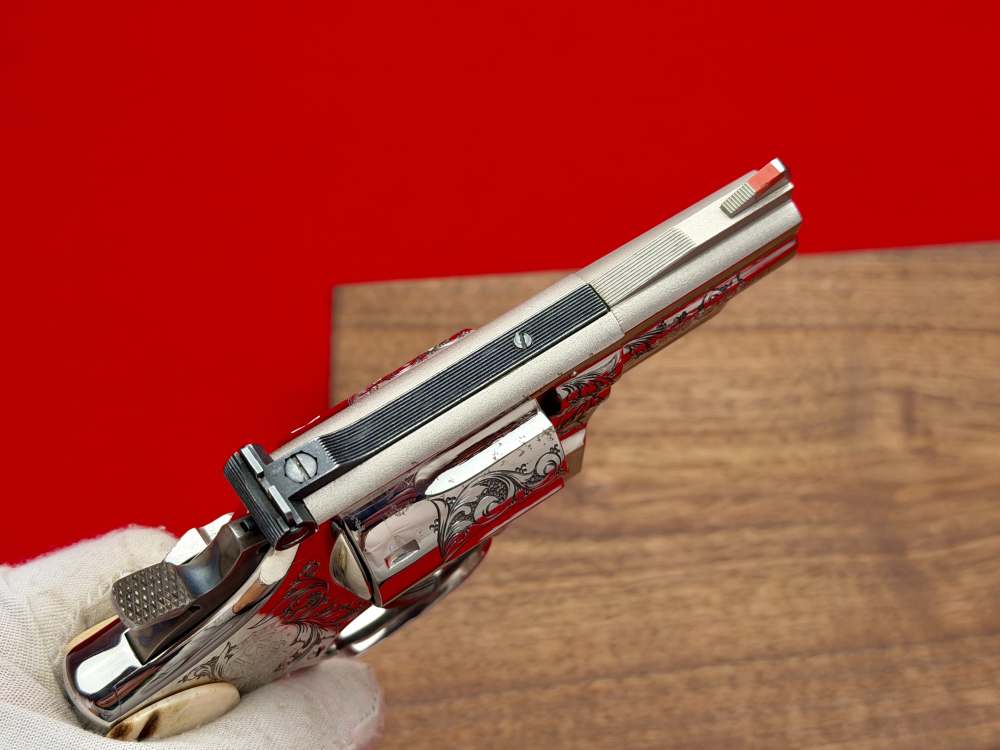 BEN SHOSTLE Master Engraved Smith & Wesson Model 19-4 Revolver .357 Mag!-img-15