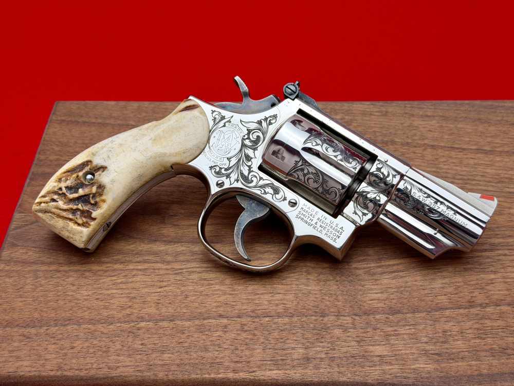 BEN SHOSTLE Master Engraved Smith & Wesson Model 19-4 Revolver .357 Mag!-img-6