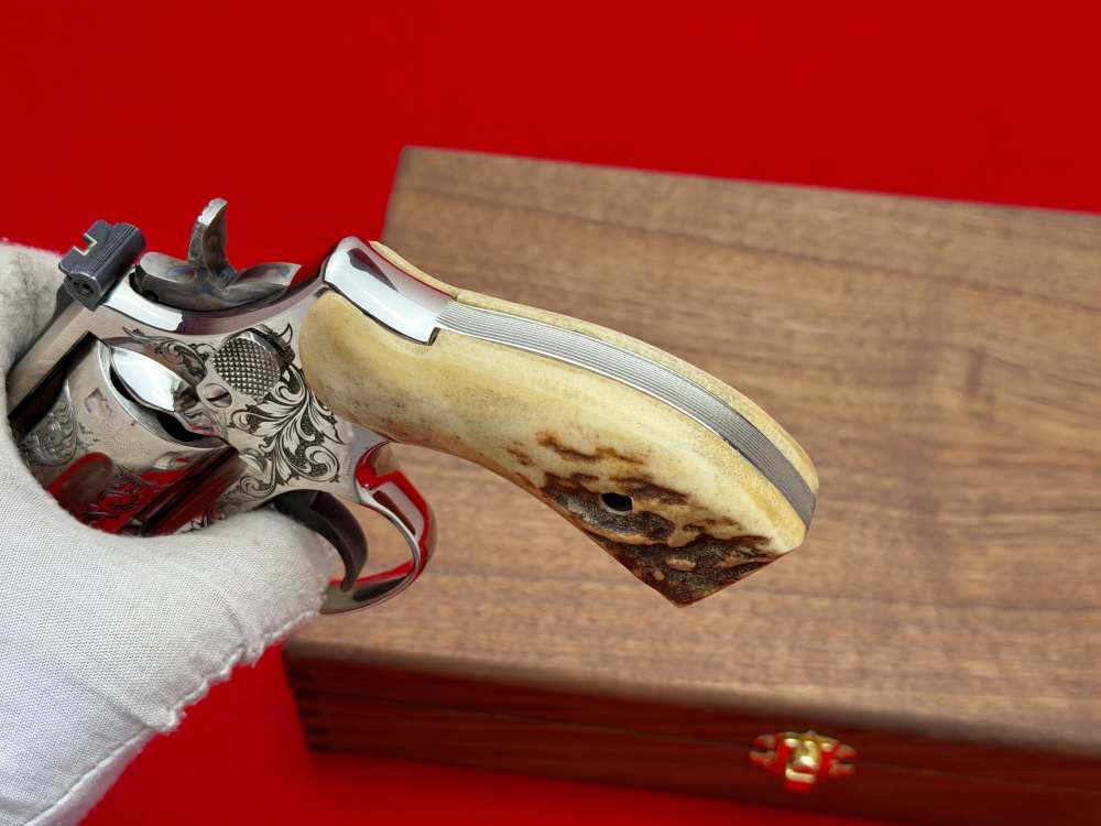 BEN SHOSTLE Master Engraved Smith & Wesson Model 19-4 Revolver .357 Mag!-img-21