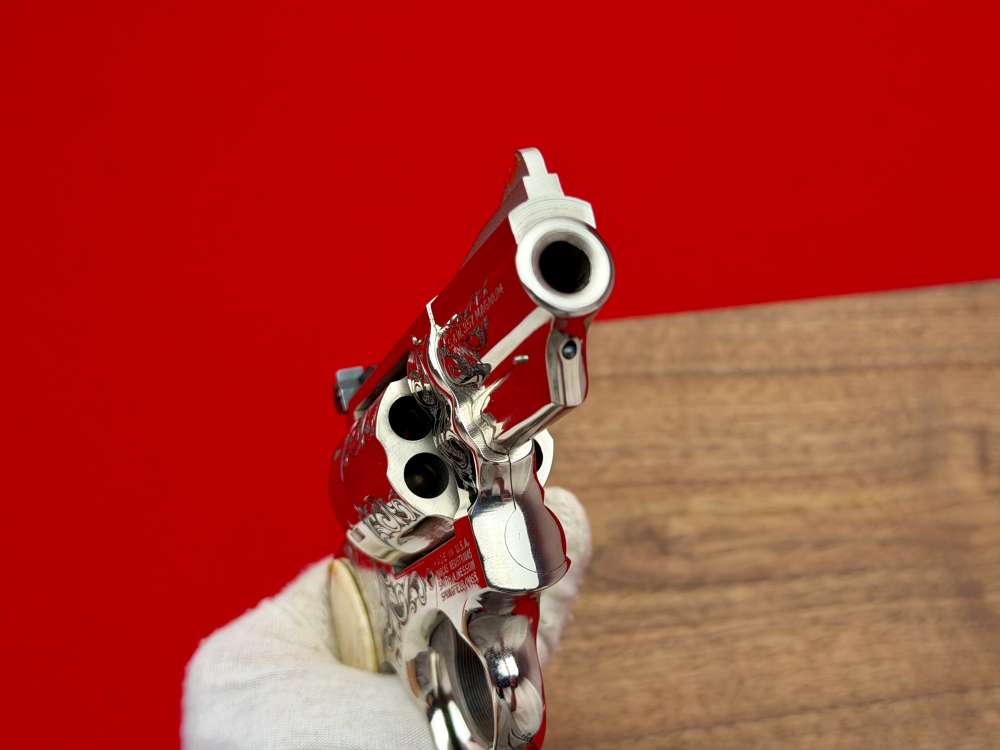 BEN SHOSTLE Master Engraved Smith & Wesson Model 19-4 Revolver .357 Mag!-img-10