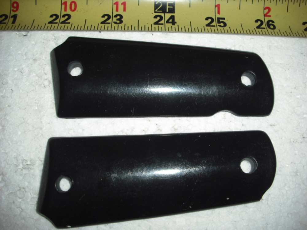 Gun Parts Colt 1911 Grips Marked "AJAX #12" Part-img-0