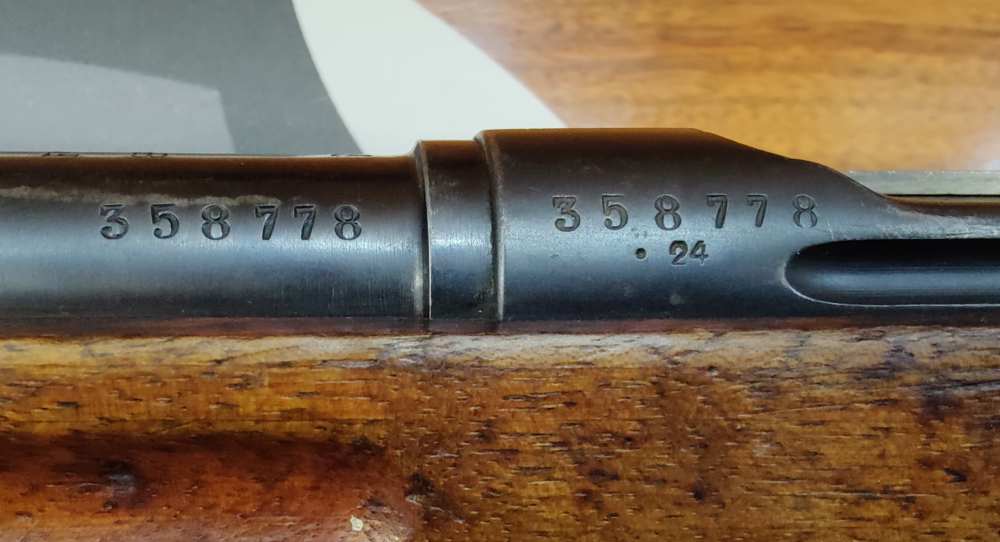 Swiss Schmidt–Rubin M1911 Rifle in 7.5x55mm, Numbers Matching (1911-1919)-img-2