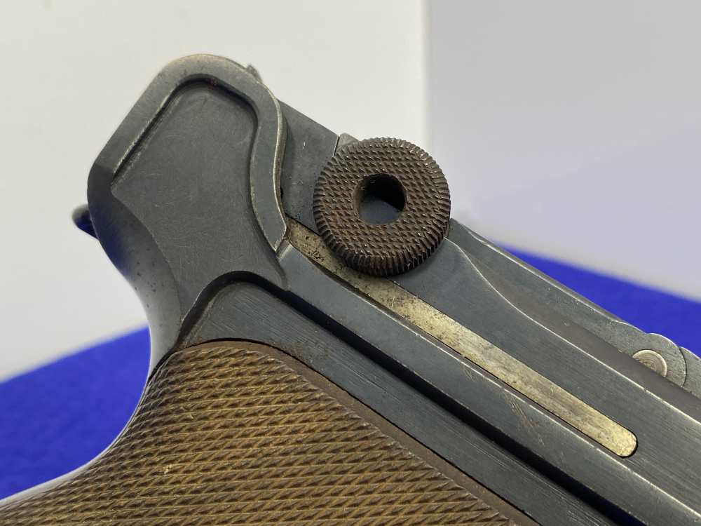 1916 DWM P.08 Luger 9mm Blue 4" -COLLECTIBLE GERMAN MADE HANDGUN- Iconic-img-13