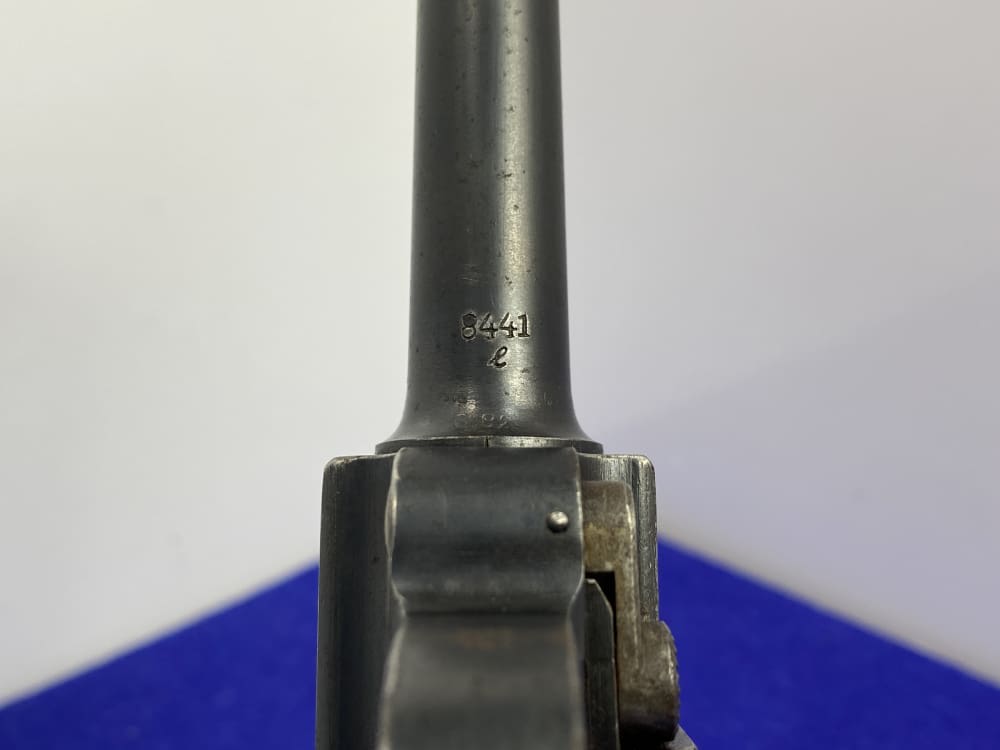 1916 DWM P.08 Luger 9mm Blue 4" -COLLECTIBLE GERMAN MADE HANDGUN- Iconic-img-27