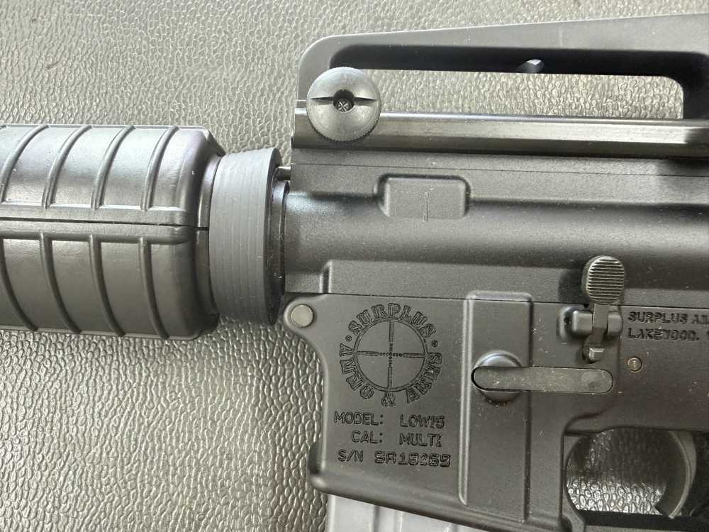 Retro M16A4 style AR-15 rifle 5.56-img-10