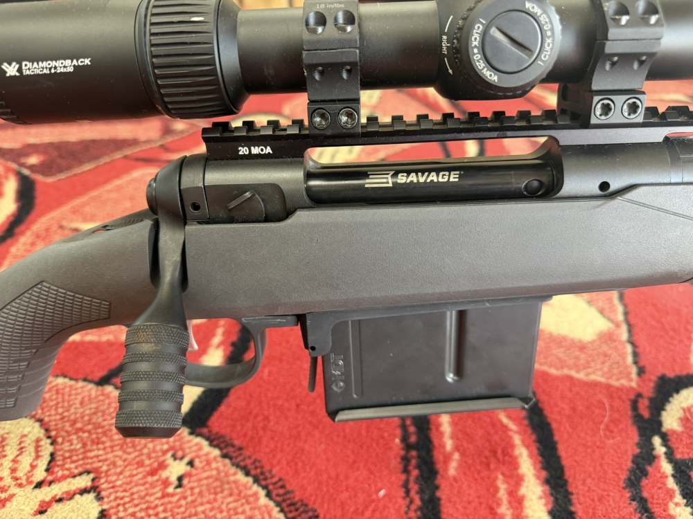 Savage 110 #00 Win Mag precision rifle with Vortex scope-img-5